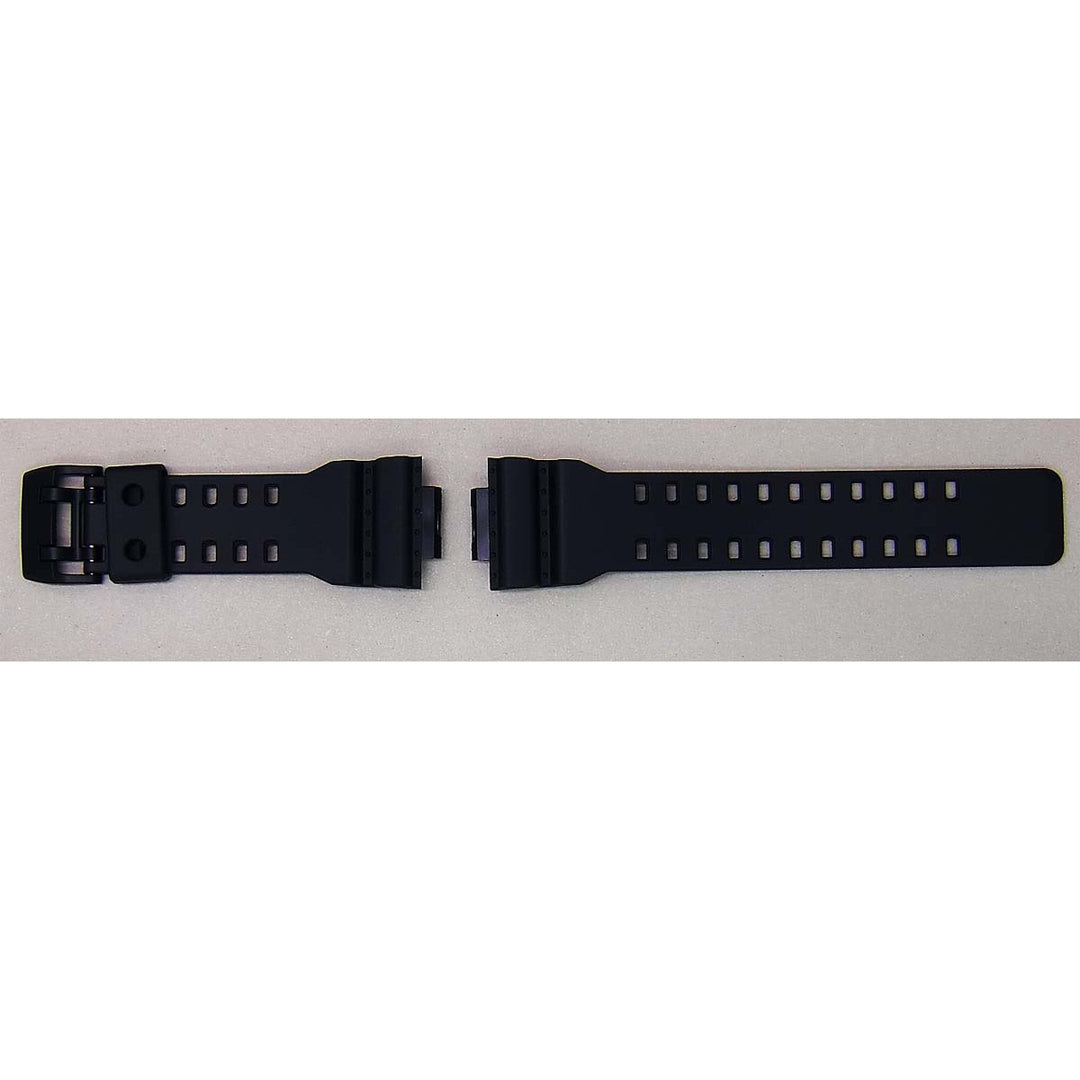Genuine Casio replacement watch strap for GA-700DC-1A, GA-700-1B, GA-700-1A, black colour, part number 10536683