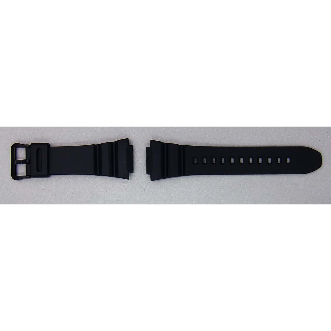 Genuine Casio replacement watch strap for AE-3000W-1AV, black colour, part number 10538961