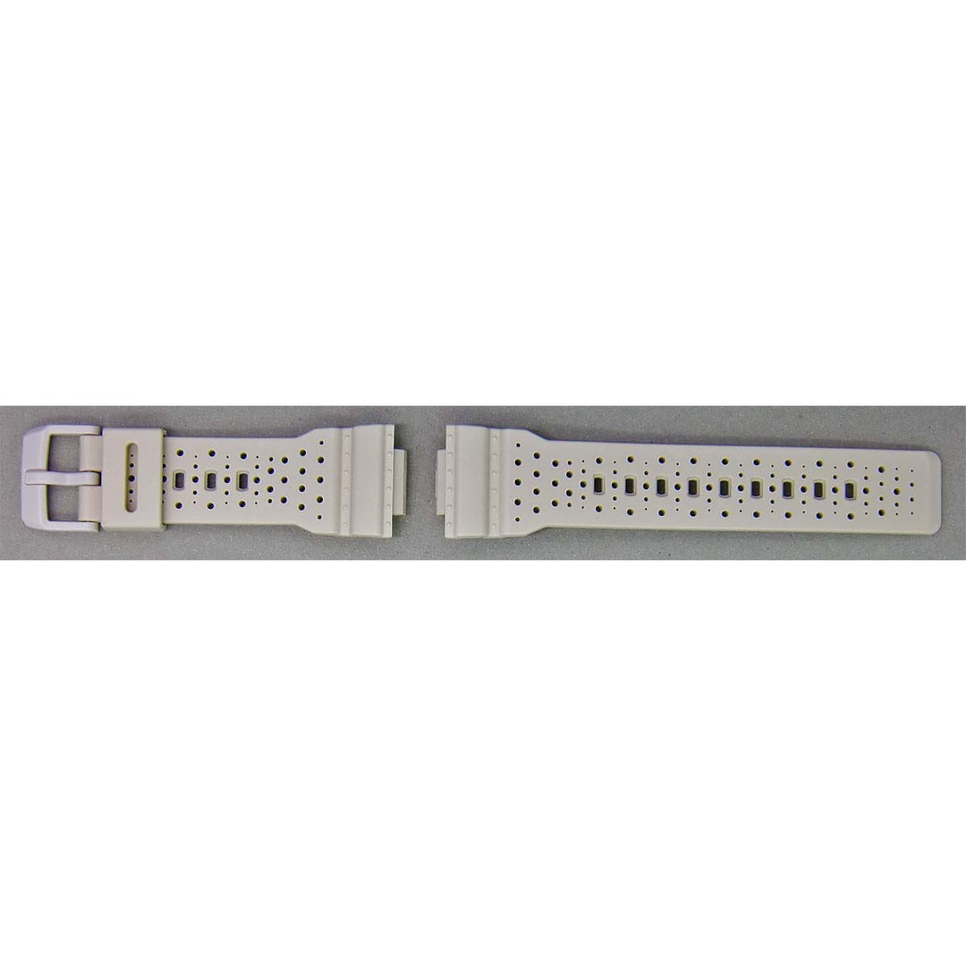 Genuine Casio replacement watch strap for BA-110PP-7A, white colour, part number 10539597