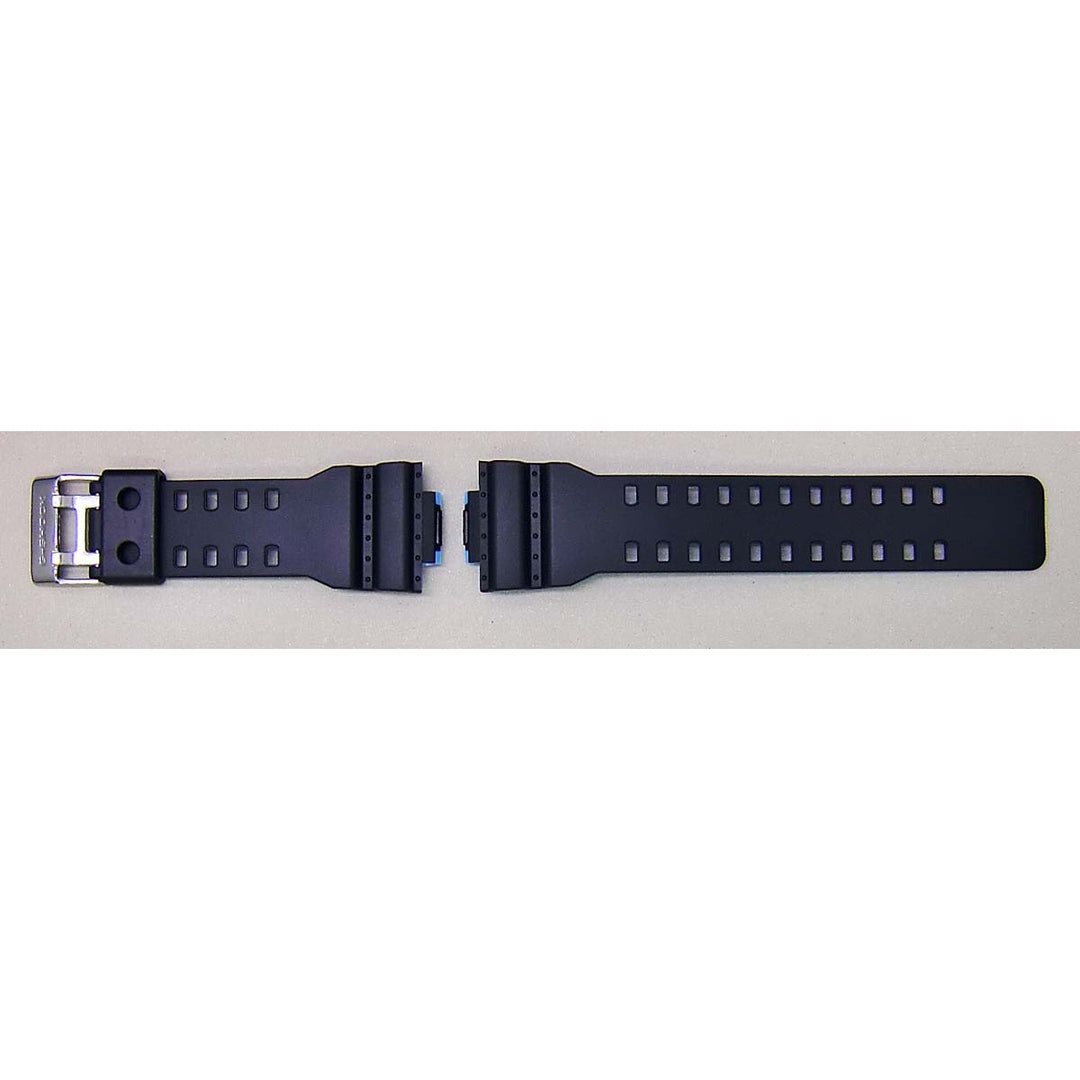 Genuine Casio replacement watch strap for GA-110LN-1A, black colour, part number 10540143