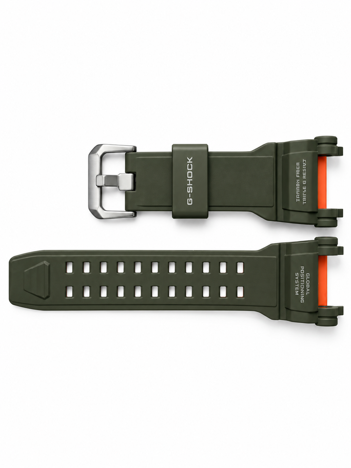 Genuine Casio replacement watch strap for GPW-2000-3A, part number 10635871 (10545780)