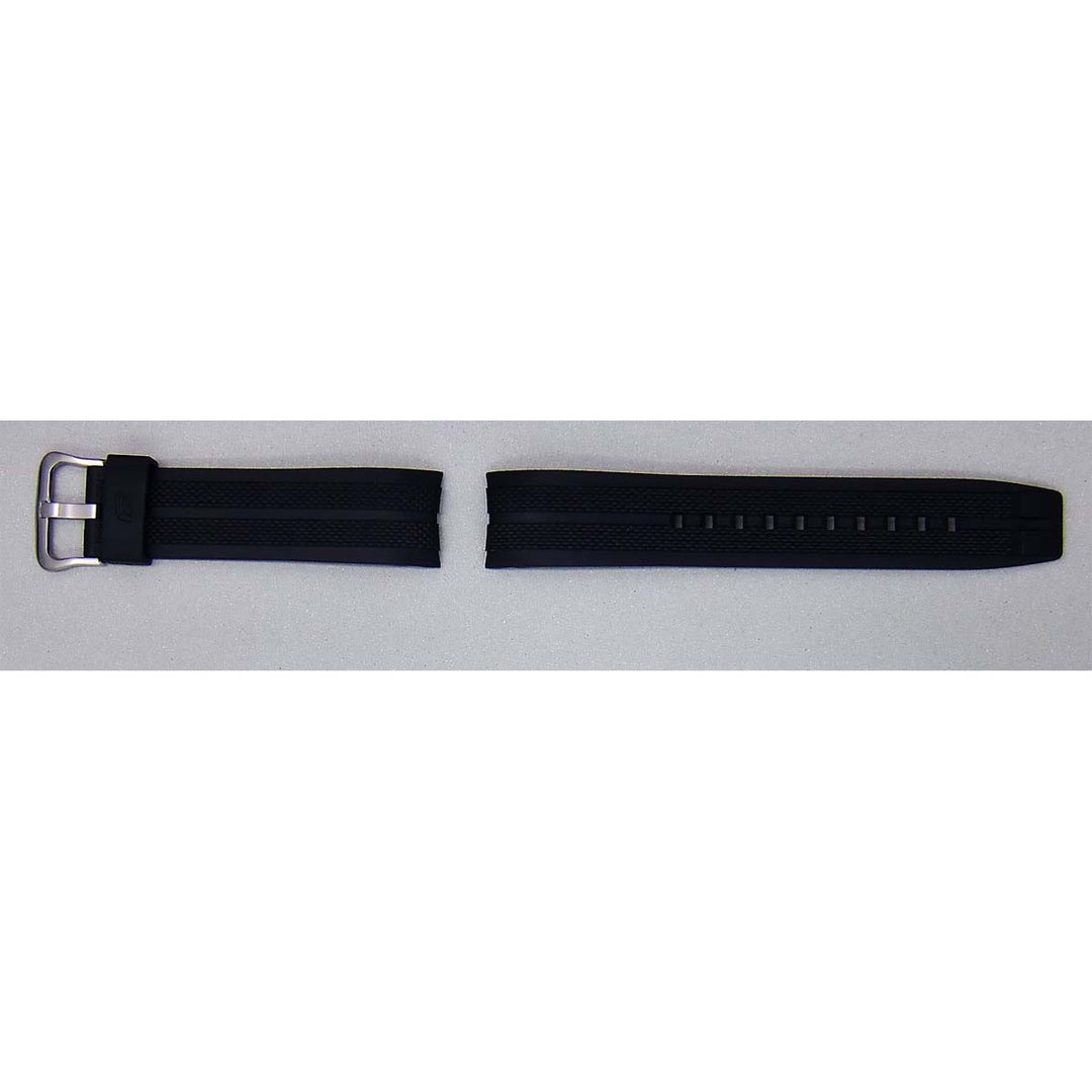 Genuine Casio replacement watch strap for EFR-557TRP-1A, black colour, part number 10554223