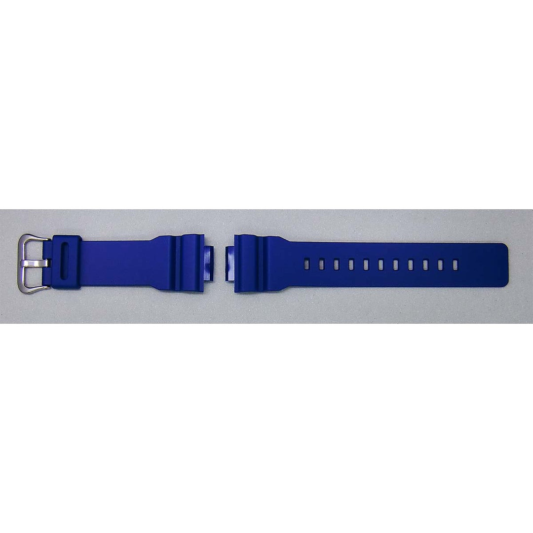 Genuine Casio replacement watch strap for GA-800SC-2A, blue colour, part number 10555789