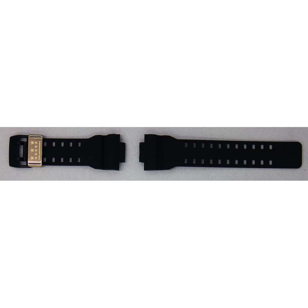 Genuine Casio replacement watch strap for GA-735A-1A, GA-135A-1A, black colour, part number 10558348