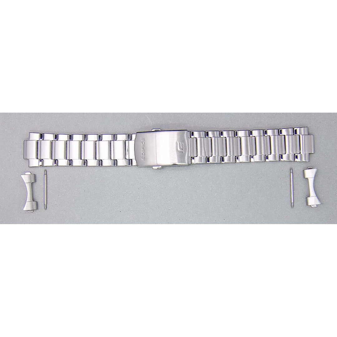 Genuine Casio replacement watch strap for EFS-S500DB-2AVU, EFS-S500DB-1AVU, silver colour, part number 10559426