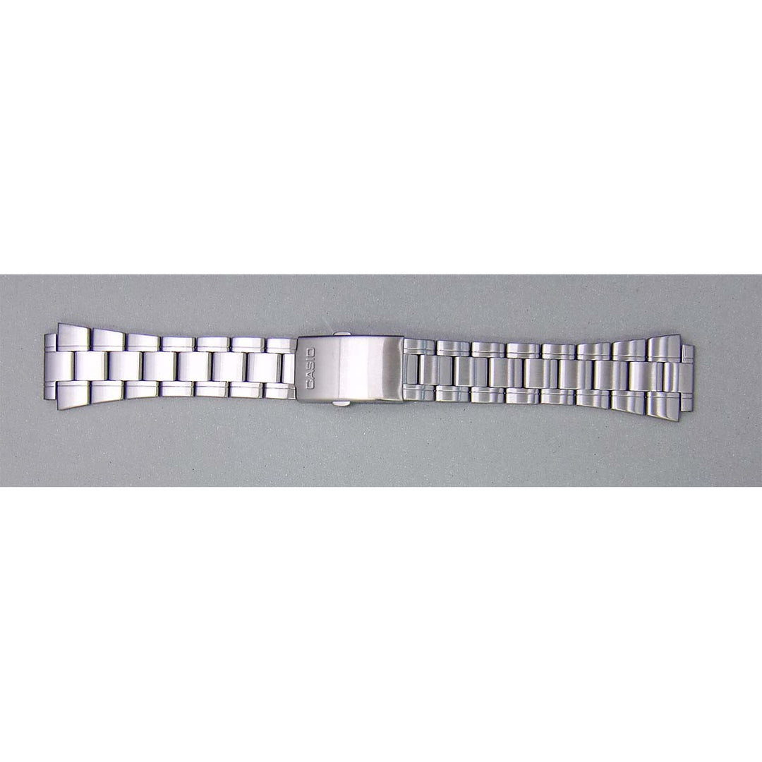 Genuine Casio replacement watch strap for AE-1400WHD-1AV, silver colour, part number 10559535