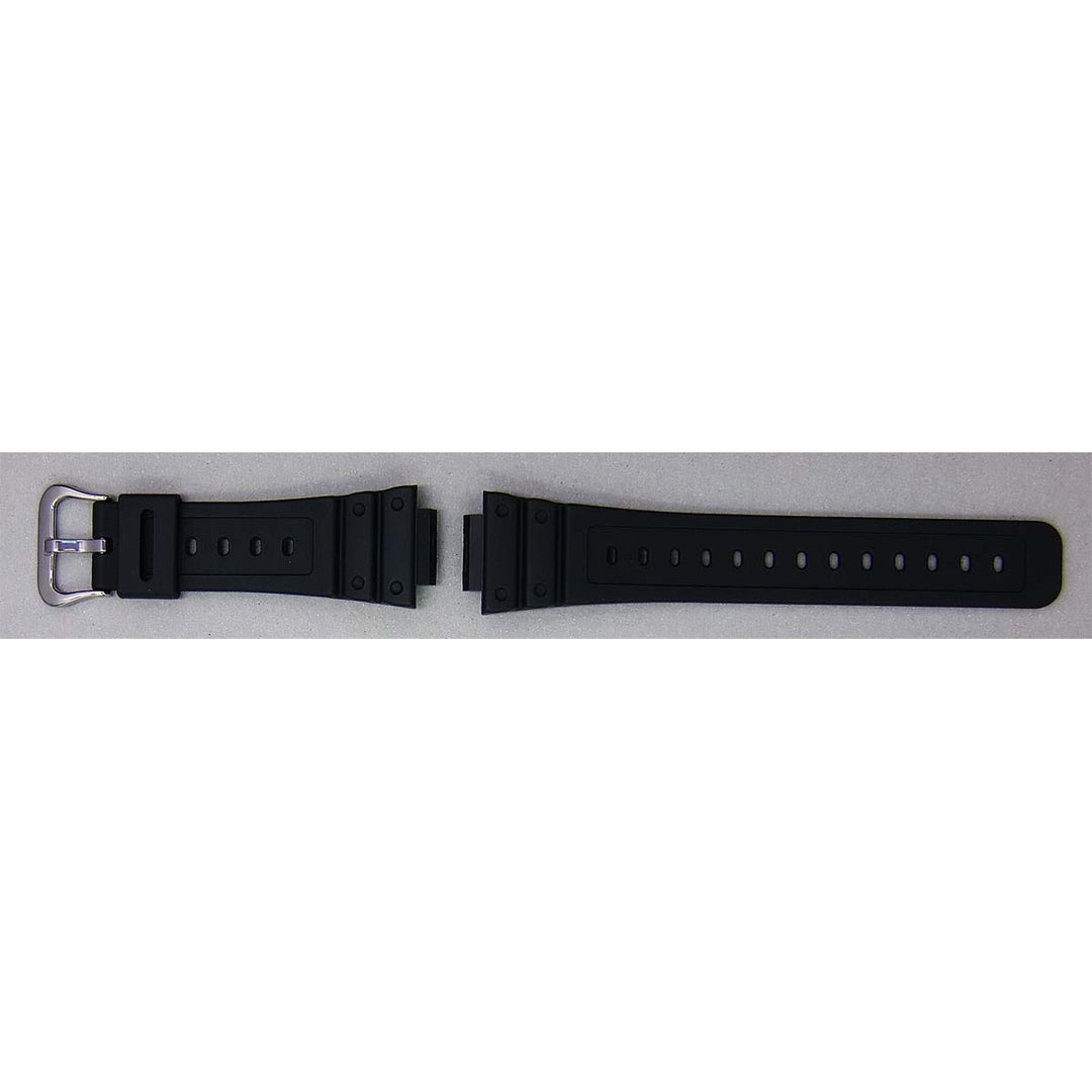 Genuine Casio replacement watch strap for DW-5000MD-1, black colour, part number 10569965