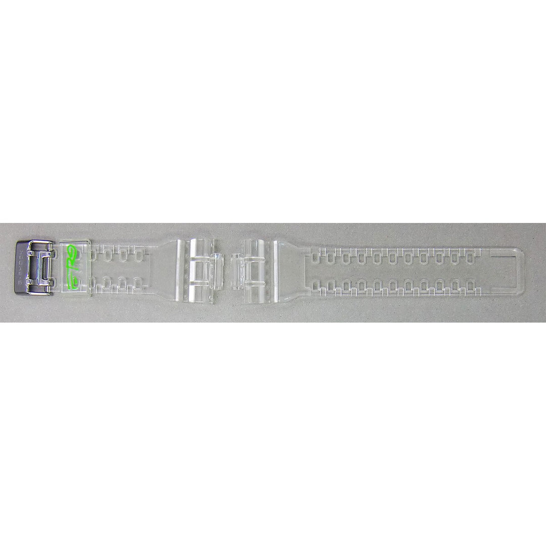 Genuine Casio replacement watch strap for GA-110FRG-7A, clear colour, part number 10577420