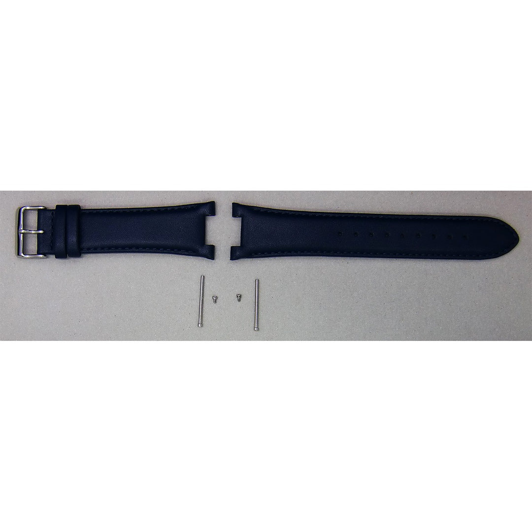 Genuine Casio replacement watch strap for EQS-920BL-2AV, blue colour, part number 10579624