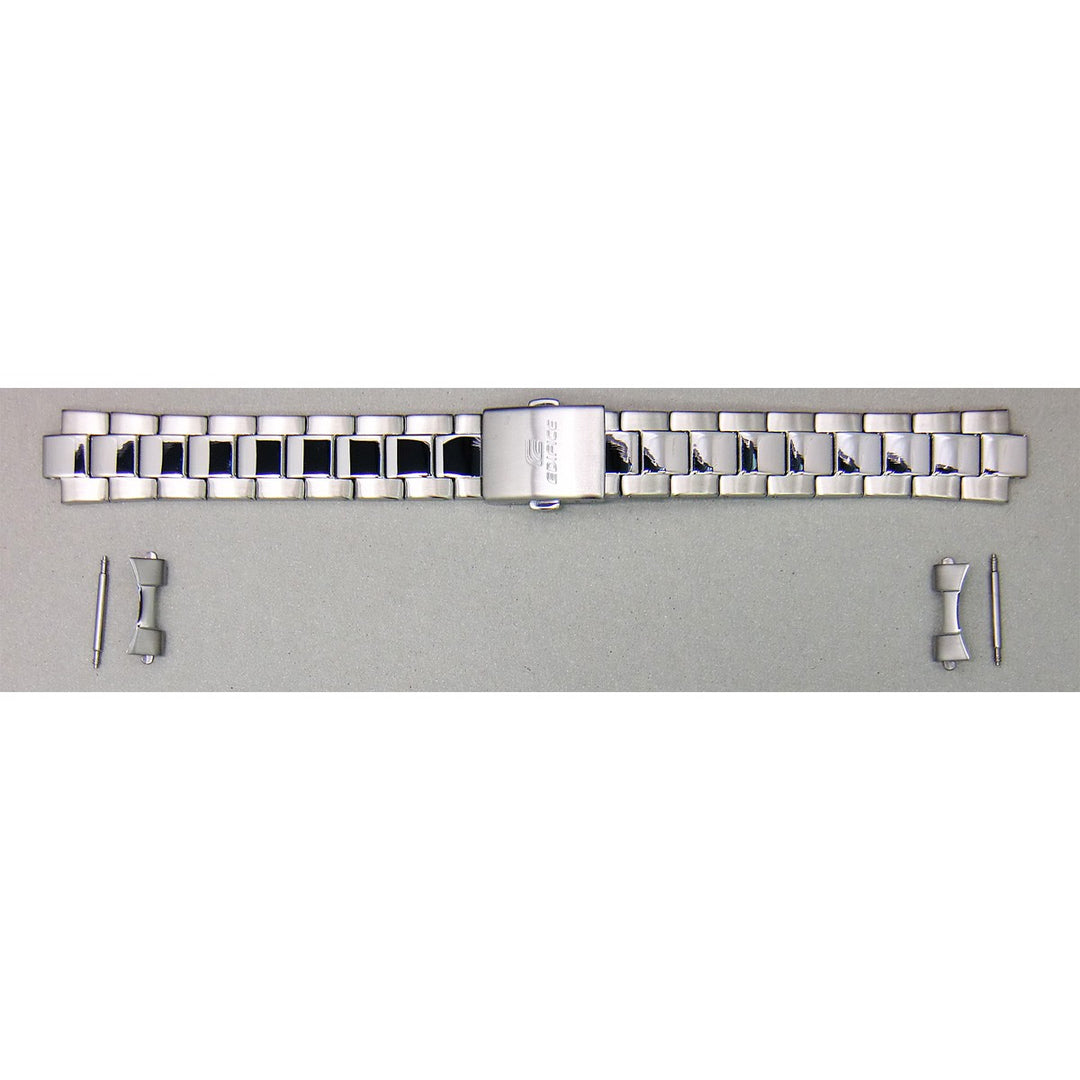 Genuine Casio replacement watch strap for EFV-110D-2AV, EFV-110D-1AV, silver colour, part number 10584747