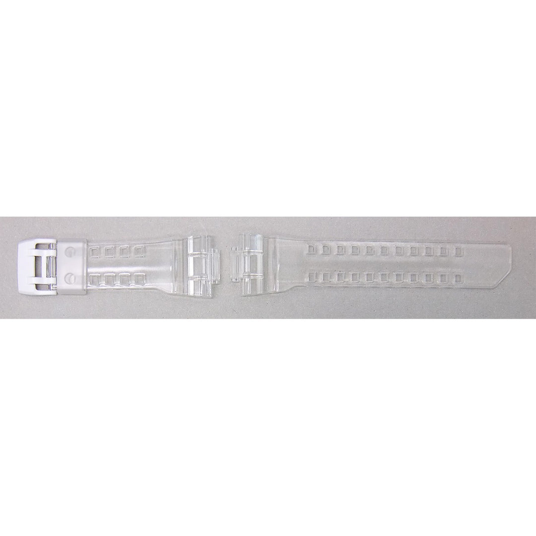 Genuine Casio replacement watch strap for GA-400SK-1A9, clear colour, part number 10586488