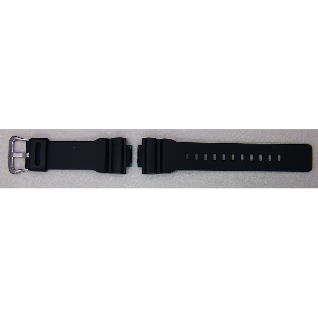 Genuine Casio replacement watch strap for GA-800BL-1A, black colour, part number 10586490