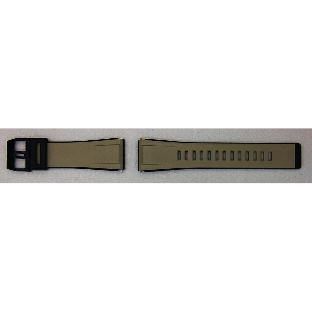 Genuine Casio replacement watch strap for GA-2000-5A, beige colour, part number 10590972