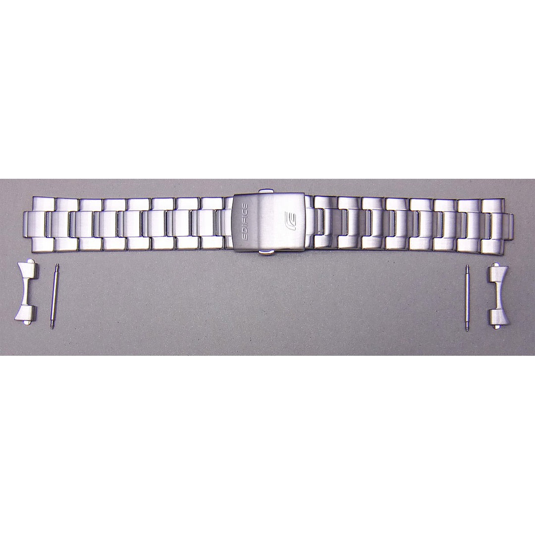 Genuine Casio replacement watch strap for EFR-S567TR-2A, silver colour, part number 10595508