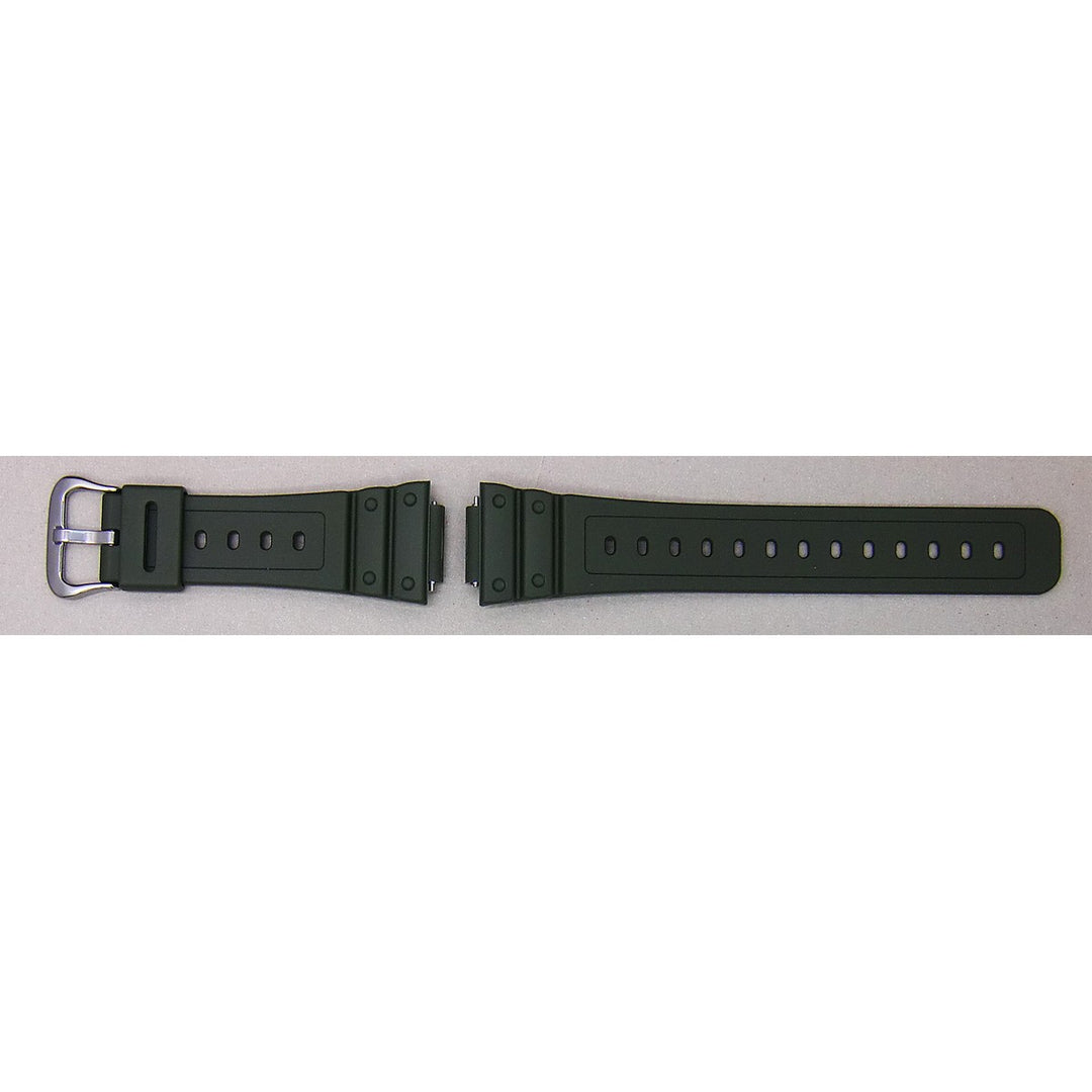 Genuine Casio replacement watch strap for GA-2110SU-3A, green colour, part number 10606819