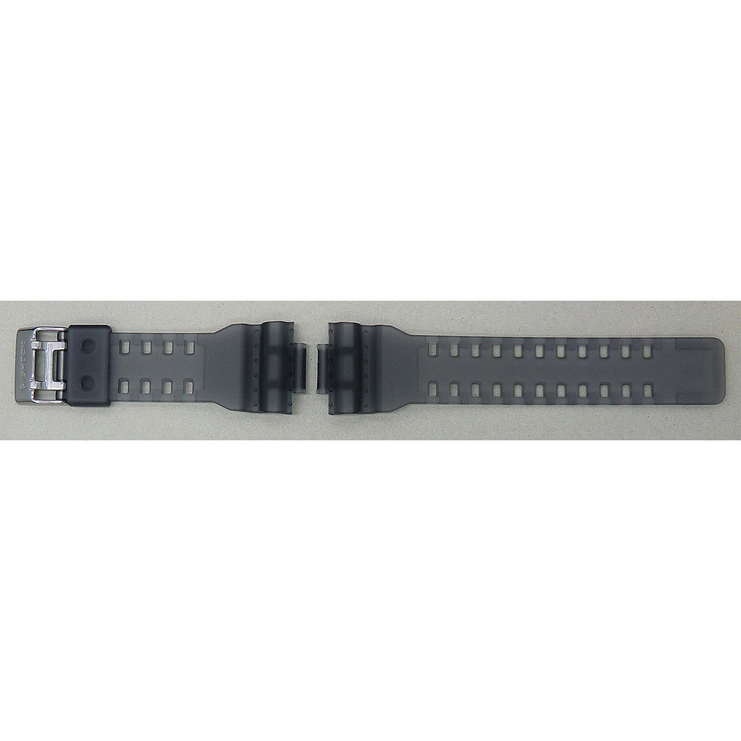 Genuine Casio replacement watch strap for GA-110LS-1A, clear colour, part number 10607552