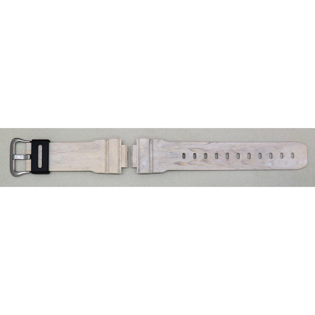 Genuine Casio replacement watch strap for DW-5600WM-5, white colour, part number 10621454
