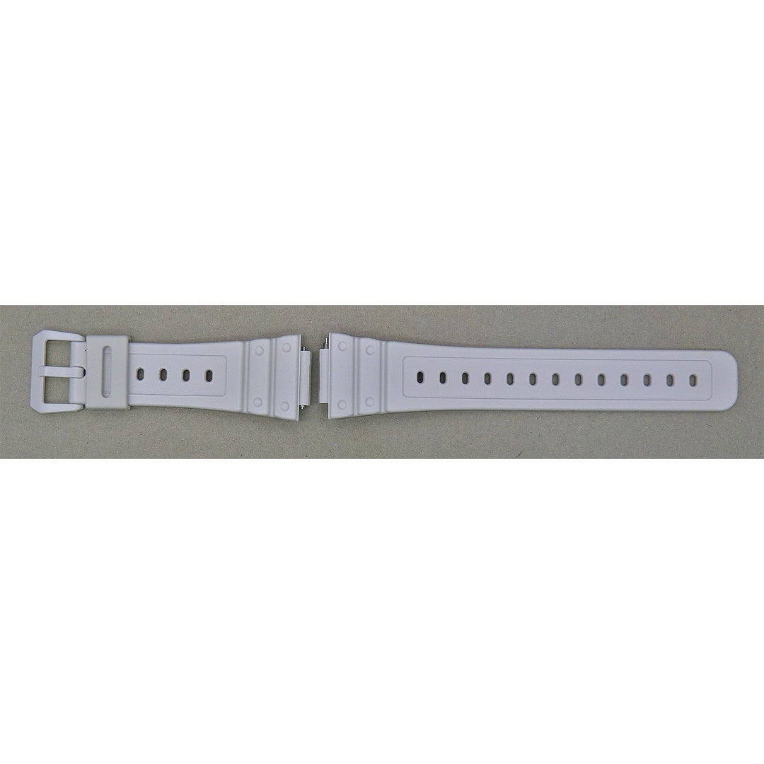 Genuine Casio replacement watch strap for GA-2100-7A, white colour, part number 10623459