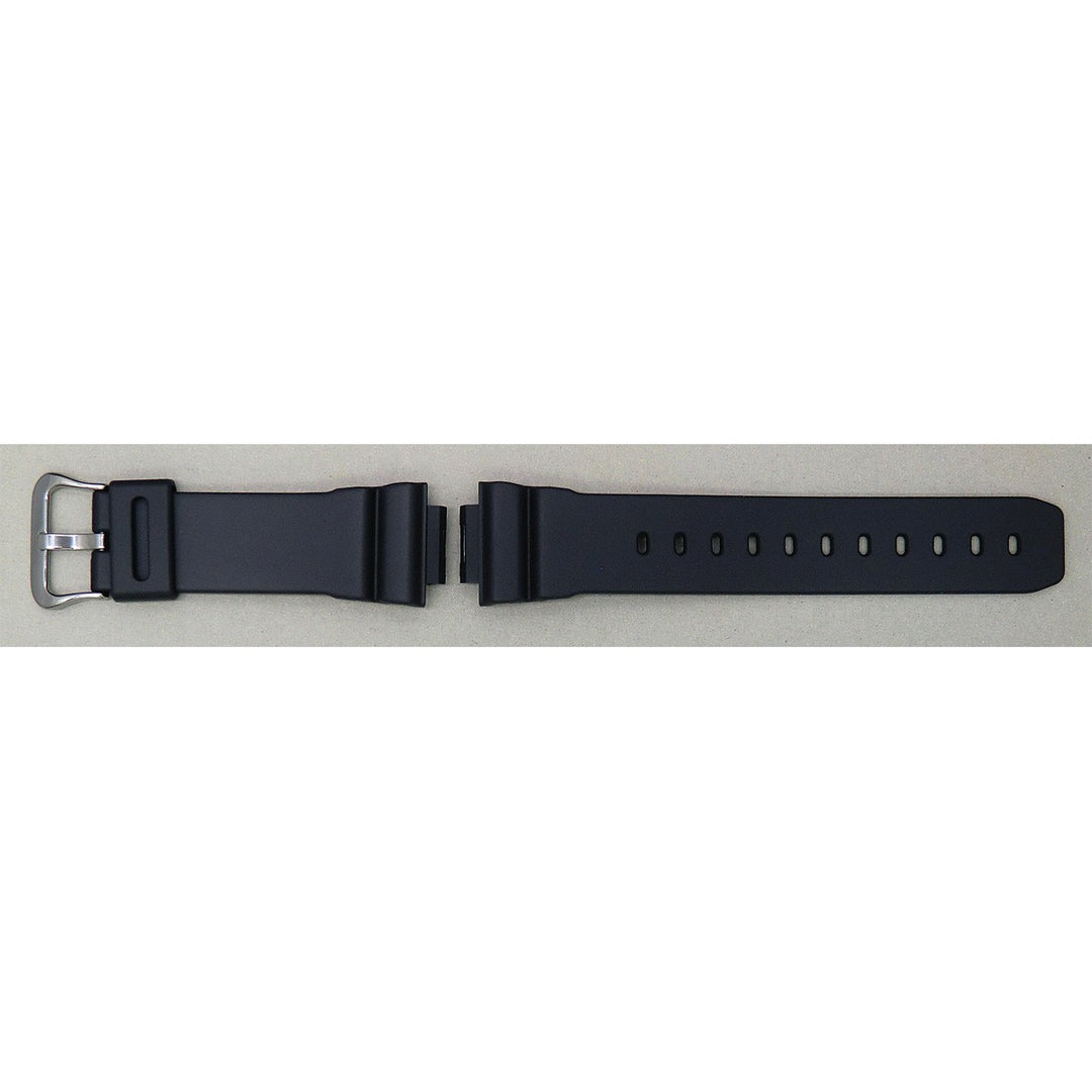 Genuine Casio replacement watch strap for DW-5600MNT-1, black colour, part number 10626491