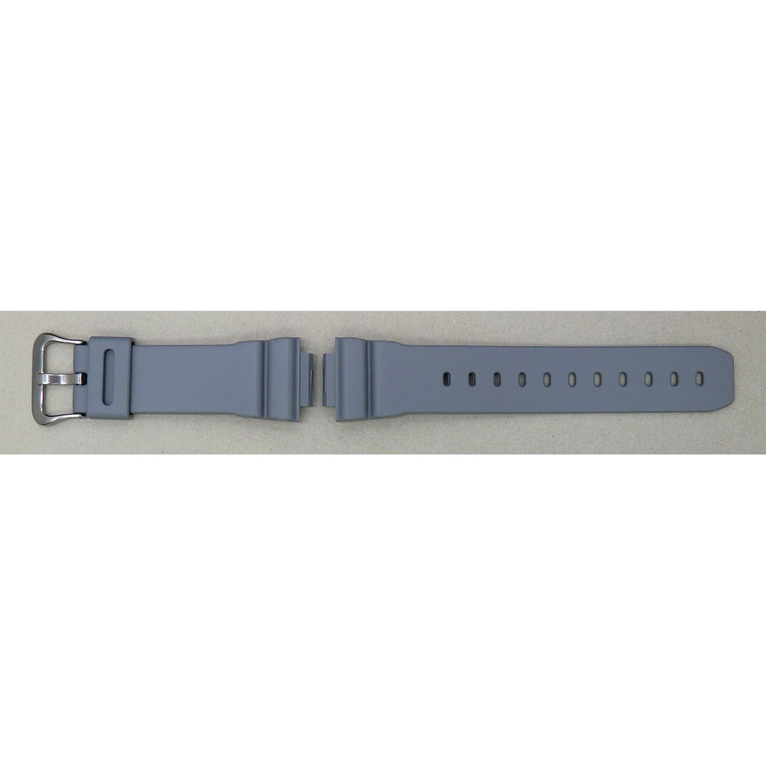 Genuine Casio replacement watch strap for DW-5600MNT-8, grey colour, part number 10626492