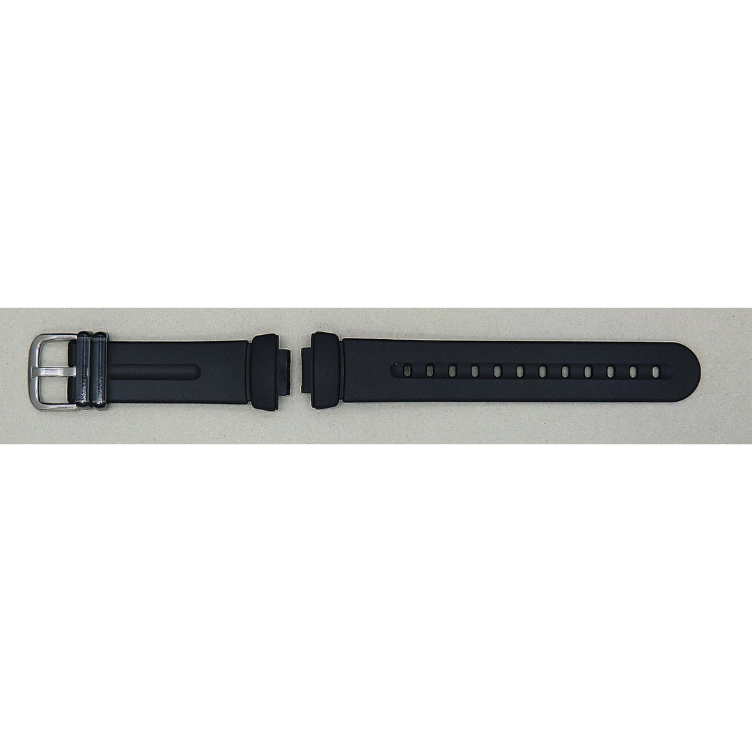 Genuine Casio replacement watch strap for BG-1001-1V, black colour, part number 10632709