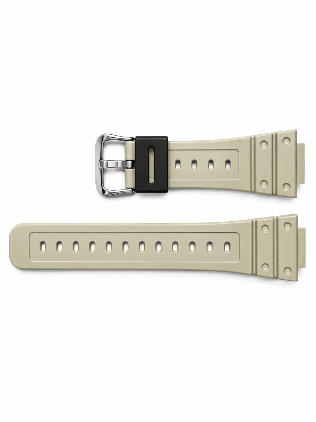 Genuine Casio replacement watch strap for DW-5600CA-8, grey colour, part number 10636210