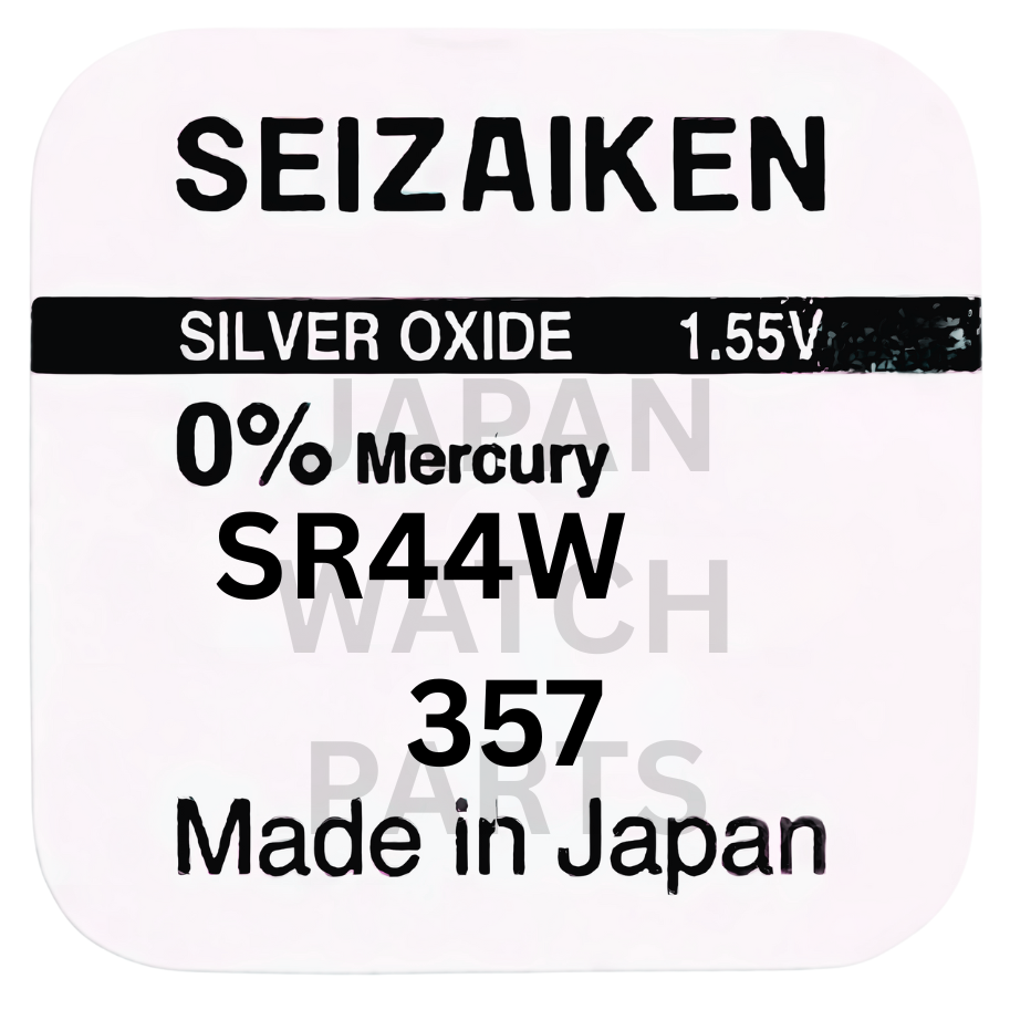 Seizaiken SR44W Silver Oxide Watch Battery | Genuine Japan Made | 357 | Long-Lasting Power